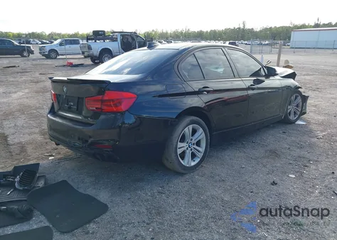 2016 BMW 328I from USA, damaged, VIN WBA8E9C50GK645355